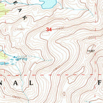 United States Geological Survey Shell Lake, WY (1993, 24000-Scale) digital map