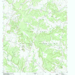 United States Geological Survey Shell Mountains, TX (1995, 24000-Scale) digital map