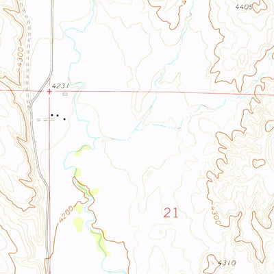 United States Geological Survey Shell, WY (1960, 24000-Scale) digital map