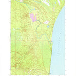 United States Geological Survey Shelldrake, MI (1951, 24000-Scale) digital map