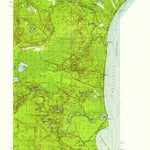 United States Geological Survey Shelldrake, MI (1951, 62500-Scale) digital map