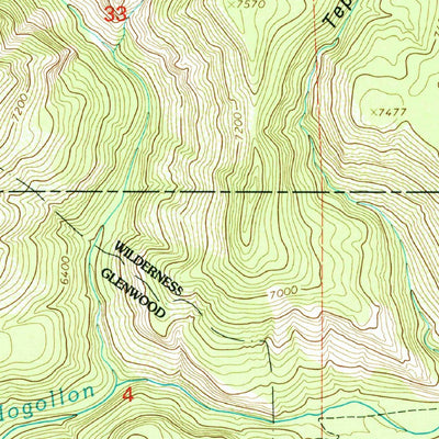 United States Geological Survey Shelley Peak, NM (1999, 24000-Scale) digital map