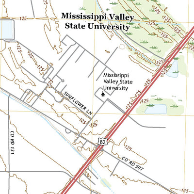 United States Geological Survey Shellmound, MS (2020, 24000-Scale) digital map