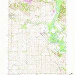 United States Geological Survey Shellsburg, IA (1968, 24000-Scale) digital map