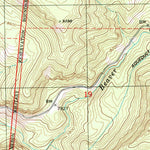 United States Geological Survey Shelly Baldy Peak, UT (1981, 24000-Scale) digital map