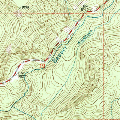 United States Geological Survey Shelly Baldy Peak, UT (2001, 24000-Scale) digital map