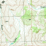 United States Geological Survey Shelly Mountain, ID (1991, 24000-Scale) digital map