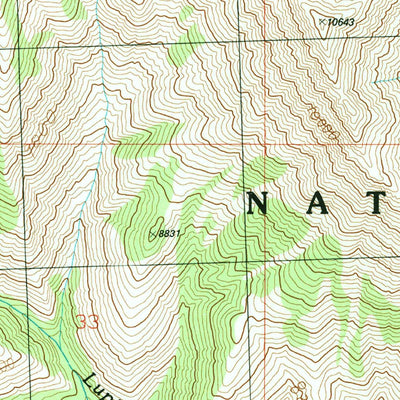 United States Geological Survey Shelly Mountain, ID (1991, 24000-Scale) digital map