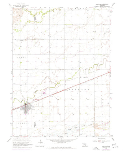 United States Geological Survey Shelton, NE (1962, 24000-Scale) digital map