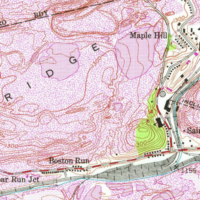 United States Geological Survey Shenandoah, PA (1955, 24000-Scale) digital map