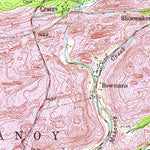 United States Geological Survey Shenandoah, PA (1955, 24000-Scale) digital map