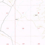United States Geological Survey Shenandoah Peak, NV-CA (1956, 62500-Scale) digital map