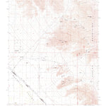 United States Geological Survey Shenandoah Peak, NV-CA (1985, 24000-Scale) digital map