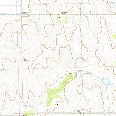 United States Geological Survey Shenandoah West, IA (1978, 24000-Scale) digital map