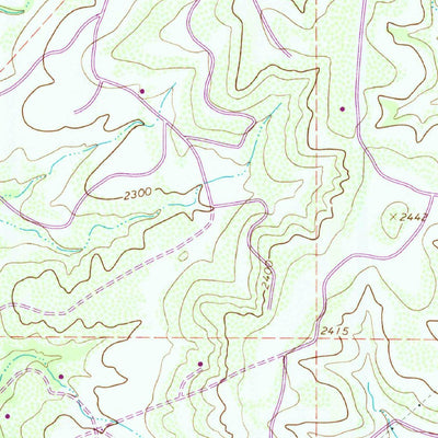 United States Geological Survey Shep, TX (1967, 24000-Scale) digital map