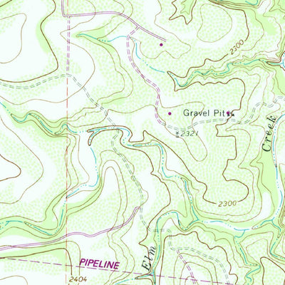 United States Geological Survey Shep, TX (1967, 24000-Scale) digital map