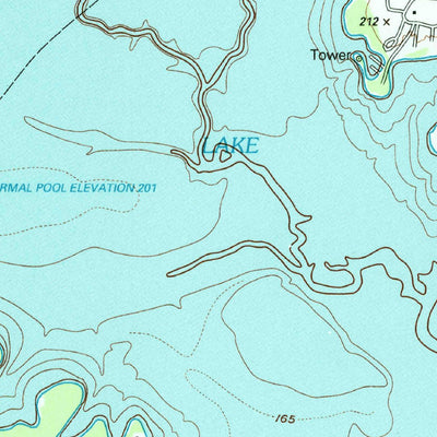 United States Geological Survey Shepard Hill, TX (1997, 24000-Scale) digital map