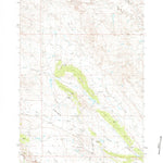 United States Geological Survey Shepard Reservoir, WY-MT (1984, 24000-Scale) digital map