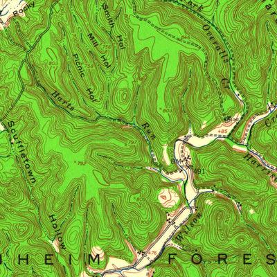 United States Geological Survey Sheperdsville, KY (1949, 62500-Scale) digital map