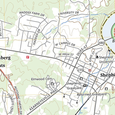 United States Geological Survey Shepherdstown, WV (2023, 24000-Scale) digital map