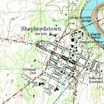 United States Geological Survey Shepherdstown, WV-MD (1978, 24000-Scale) digital map