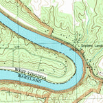 United States Geological Survey Shepherdstown, WV-MD (1978, 24000-Scale) digital map