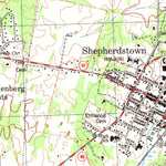 United States Geological Survey Shepherdstown, WV-MD (1994, 24000-Scale) digital map