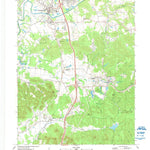 United States Geological Survey Shepherdsville, KY (1991, 24000-Scale) digital map