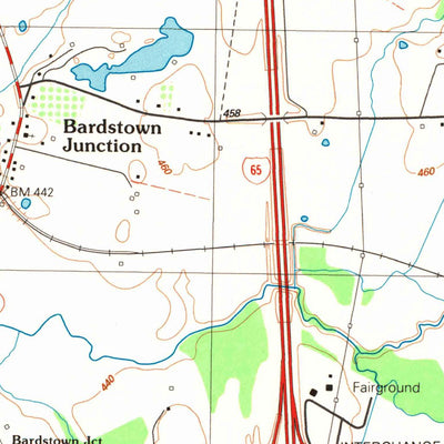 United States Geological Survey Shepherdsville, KY (1991, 24000-Scale) digital map