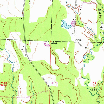United States Geological Survey Sheppard, AR (1951, 24000-Scale) digital map