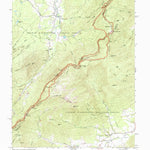 United States Geological Survey Sherando, VA (1967, 24000-Scale) digital map