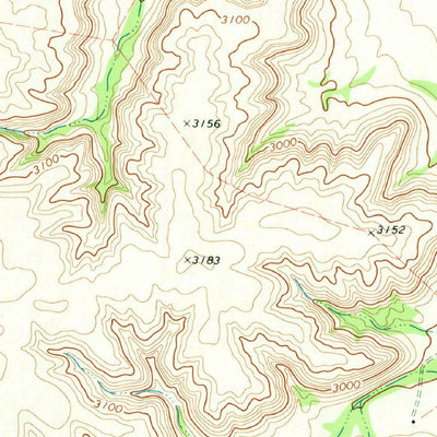 United States Geological Survey Sherbino Mesa, TX (1969, 24000-Scale) digital map