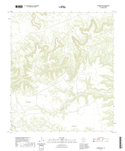 United States Geological Survey Sherbino Mesa, TX (2022, 24000-Scale) digital map