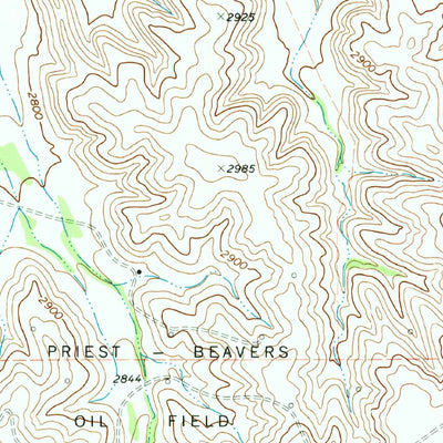 United States Geological Survey Sherbino Ranch, TX (1969, 24000-Scale) digital map