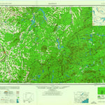 United States Geological Survey Sherbrooke, ME-NH-VT (1963, 250000-Scale) digital map