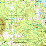 United States Geological Survey Sherbrooke, ME-NH-VT (1976, 250000-Scale) digital map
