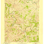 United States Geological Survey Sherburne, KY (1952, 24000-Scale) digital map