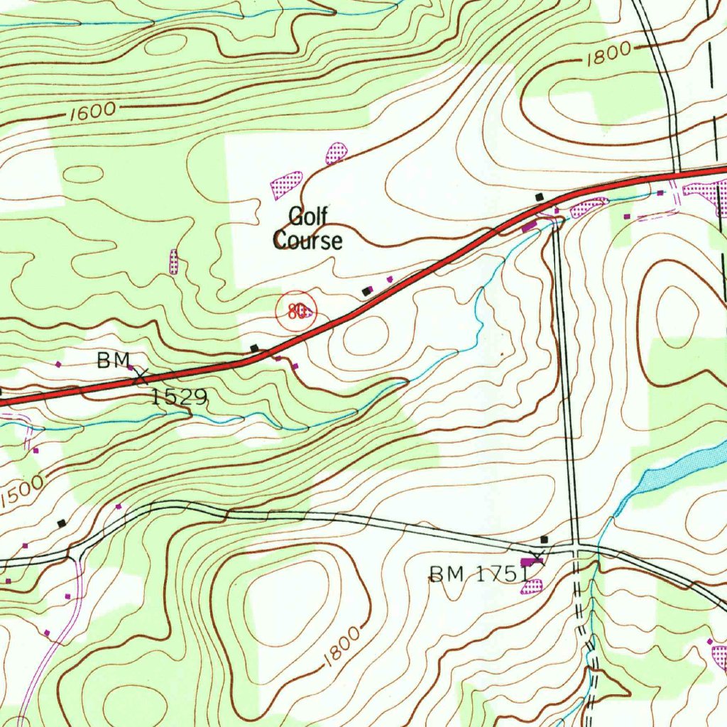 Sherburne, NY (1943, 24000Scale) Map by United States Geological
