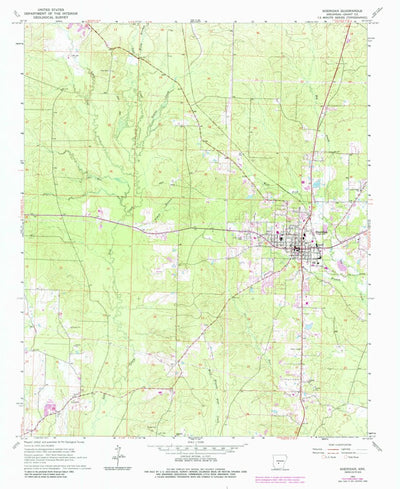 United States Geological Survey Sheridan, AR (1964, 24000-Scale) digital map