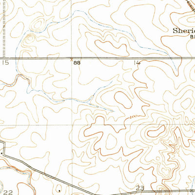 United States Geological Survey Sheridan, CA (1910, 31680-Scale) digital map