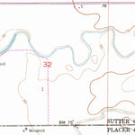 United States Geological Survey Sheridan, CA (1953, 24000-Scale) digital map