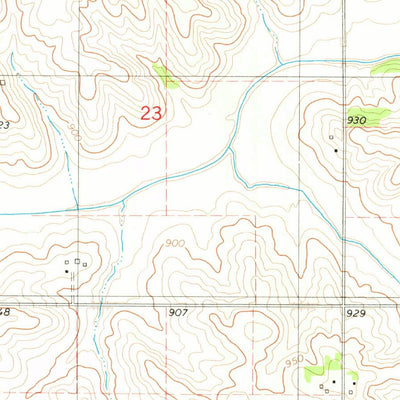 United States Geological Survey Sheridan, IA (1980, 24000-Scale) digital map