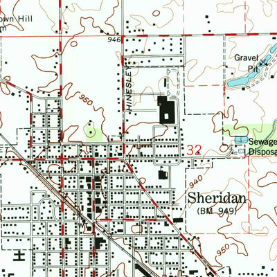 United States Geological Survey Sheridan, IN (1961, 24000-Scale) digital map