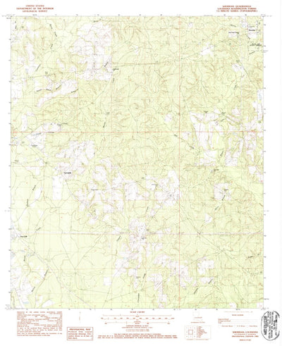 United States Geological Survey Sheridan, LA (1983, 24000-Scale) digital map