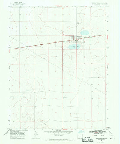 United States Geological Survey Sheridan Lake, CO (1968, 24000-Scale) digital map
