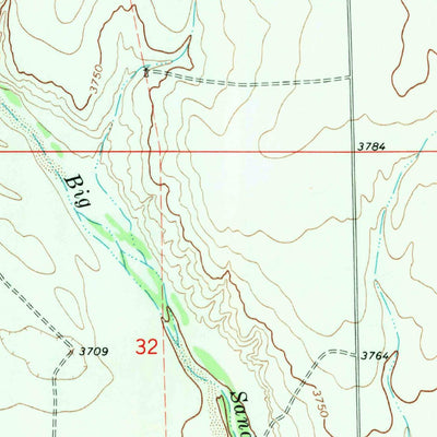 United States Geological Survey Sheridan Lake SW, CO (1968, 24000-Scale) digital map