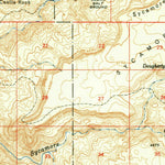 United States Geological Survey Sheridan Mountain, AZ (1950, 62500-Scale) digital map