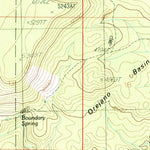 United States Geological Survey Sheridan Mountain, AZ (1986, 24000-Scale) digital map