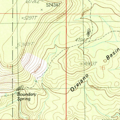 United States Geological Survey Sheridan Mountain, AZ (1986, 24000-Scale) digital map
