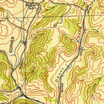 United States Geological Survey Sheridan, OR (1942, 62500-Scale) digital map